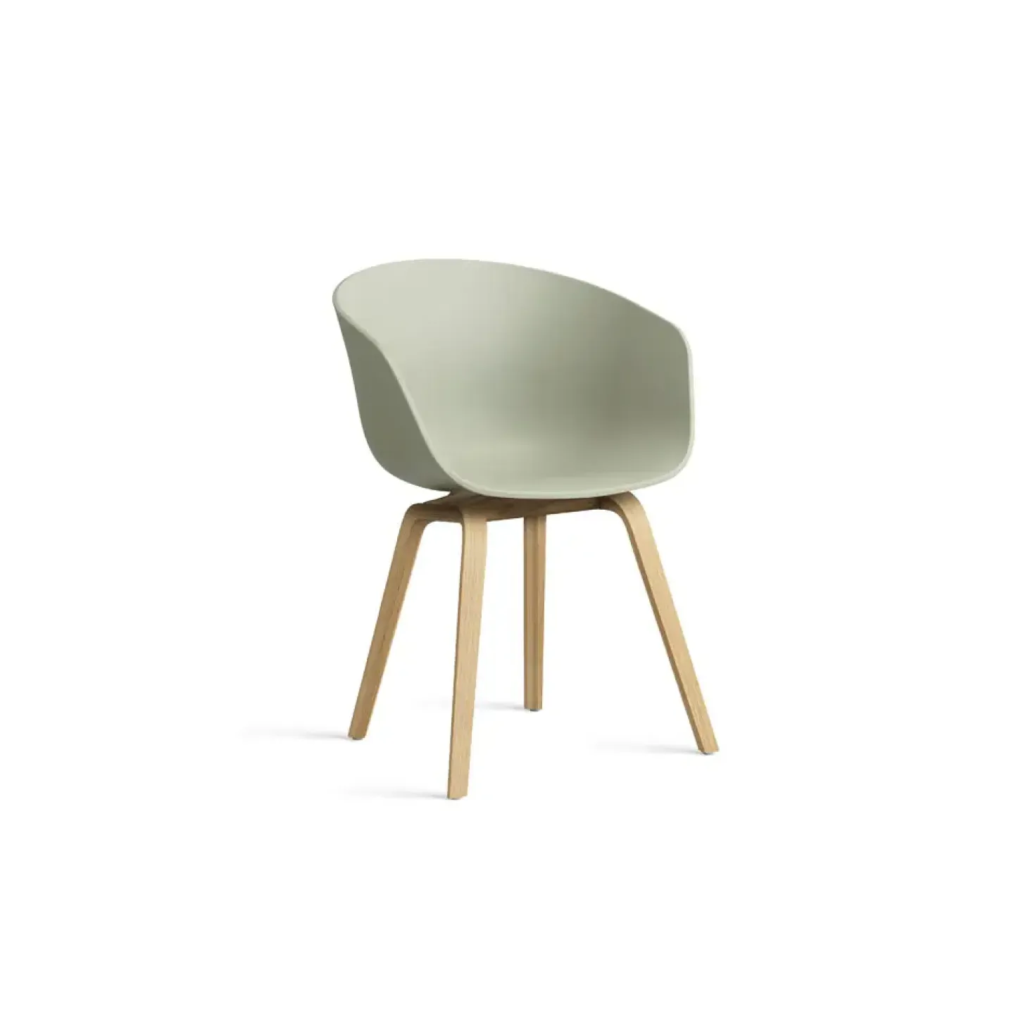Hay - Spisebordsstol - AAC 22 - About a Chair - Pastel Green 2.0 - Ben: eg/vandbaseret lak