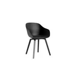 Hay - Spisebordsstol - AAC 222 - About a Chair - Sort 2.0 - Ben eg sort lakeret