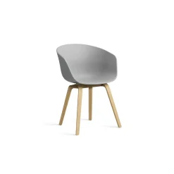 Hay - Spisebordsstol - AAC 22 - About a Chair - Concrete Grey - Ben: Eg med lak