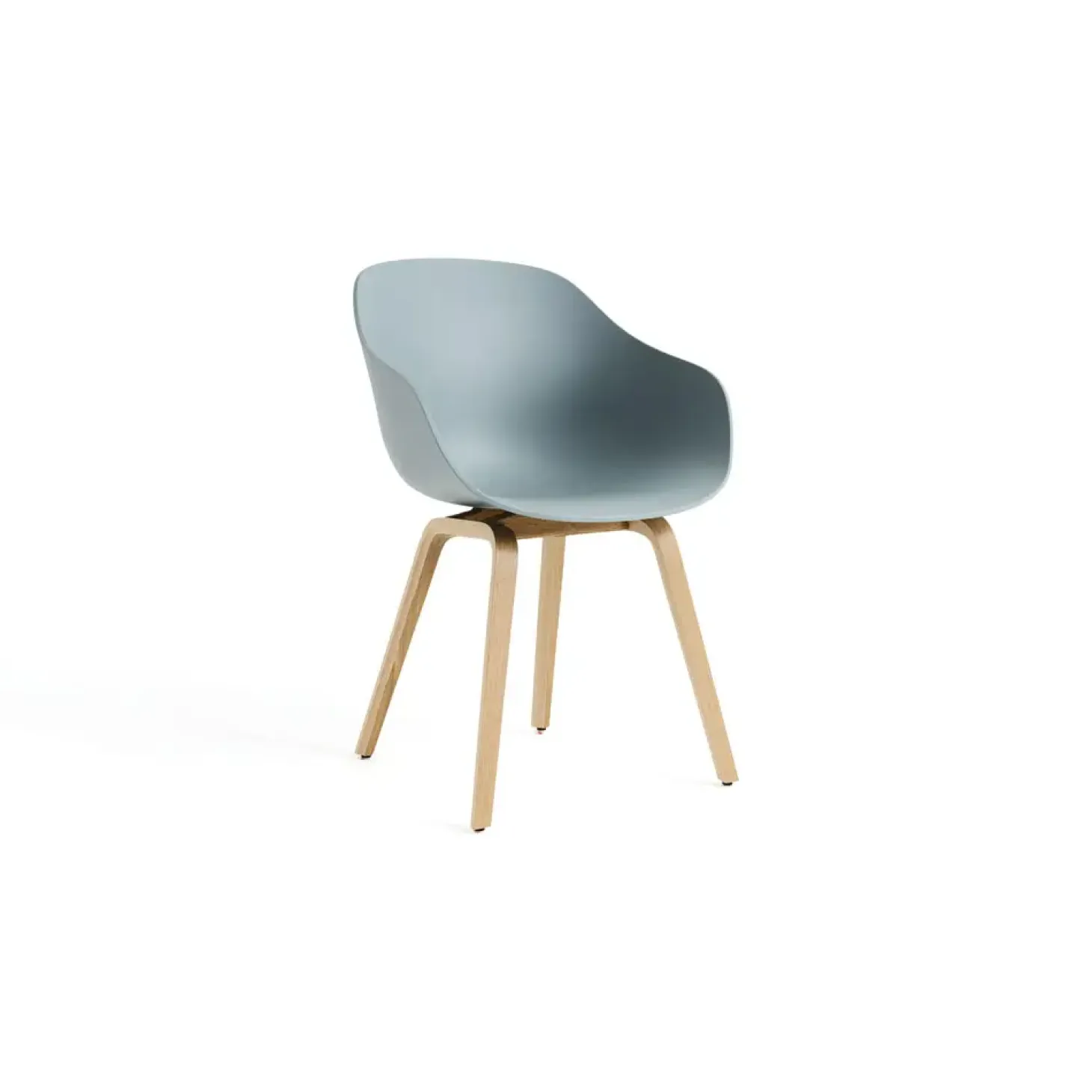 Hay - Spisebordsstol - AAC 222 - About a Chair - Dusty Blue 2.0 - Ben: eg/vandbaseret lak