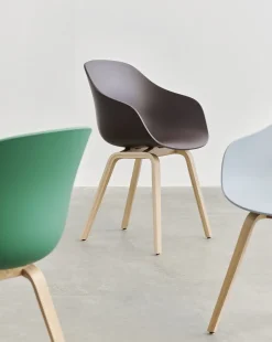 Hay - Spisebordsstol - AAC 222 - About a Chair - Dusty Blue 2.0 - Ben: eg/vandbaseret lak