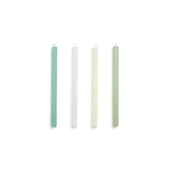 Hay - Stearinlys - Square - Sæt med 4 stk. - Pastel