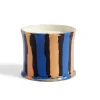 HAY - Stripe Scented Candle, Mint Leaf