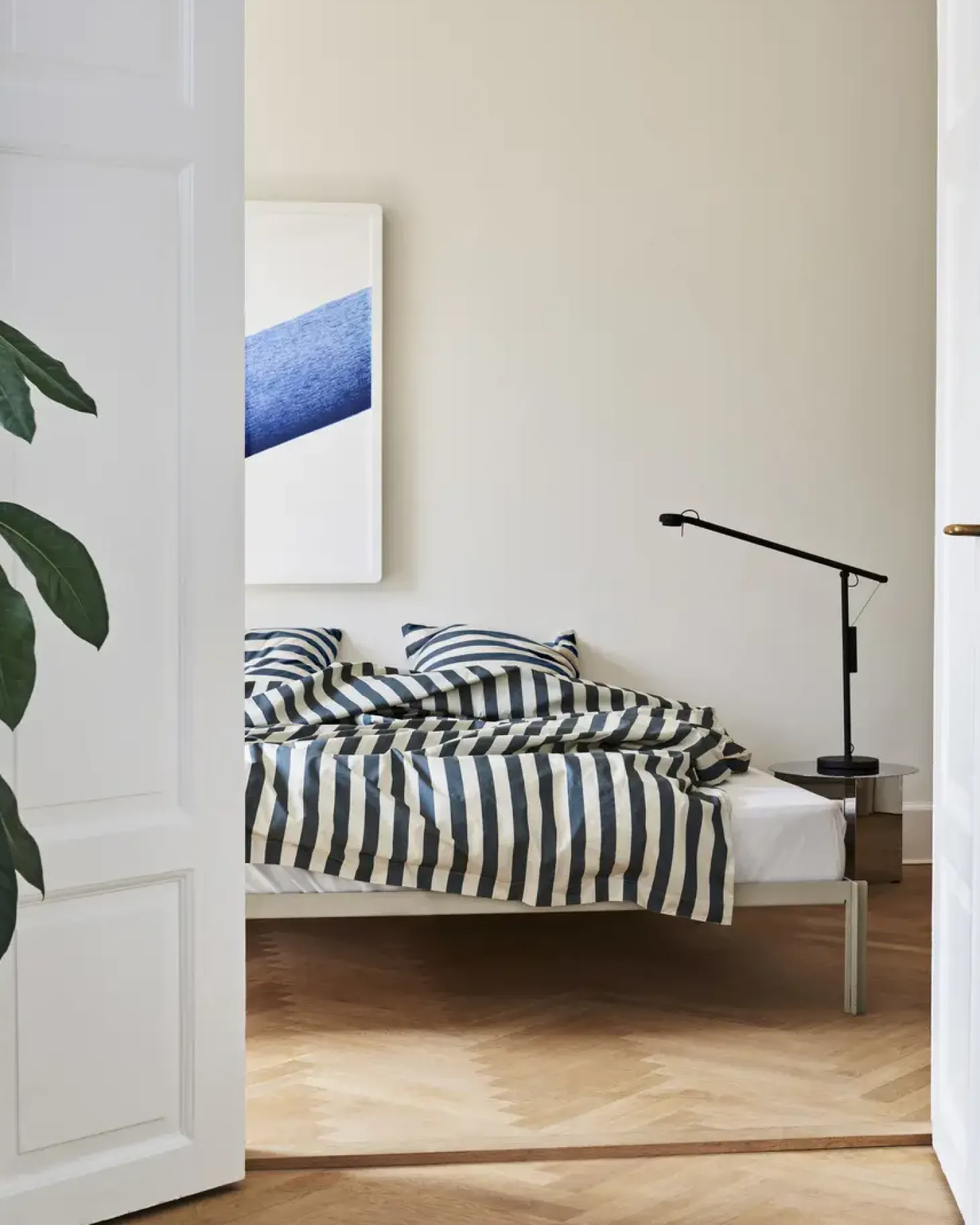 HAY - Été Bed Linen - Dynebetræk - mørkegrøn (140 x 200 cm)