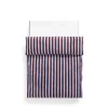 HAY - Été Bed Linen - Dynebetræk - bordeaux og sky blue (140 x 200 cm)