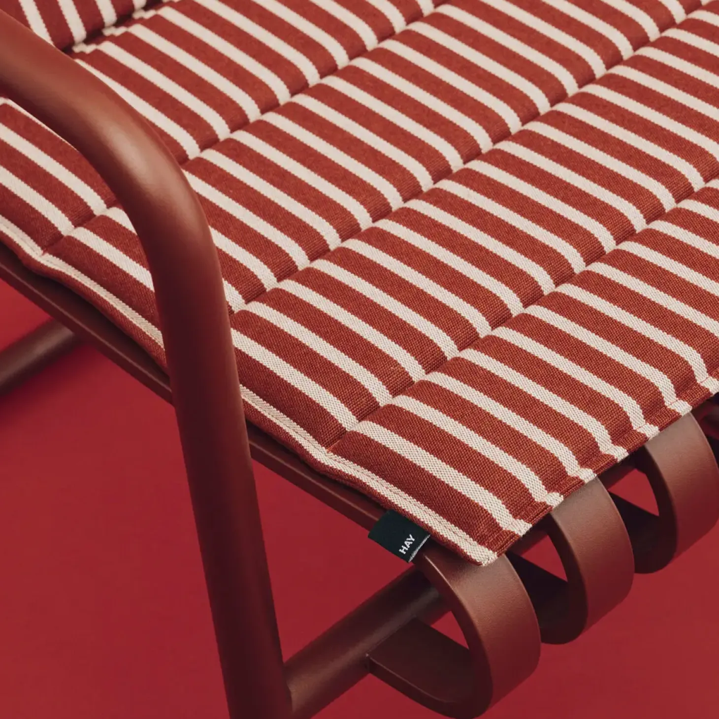 Hay - Terrazza Folding Seat Cushion _ Terracotta