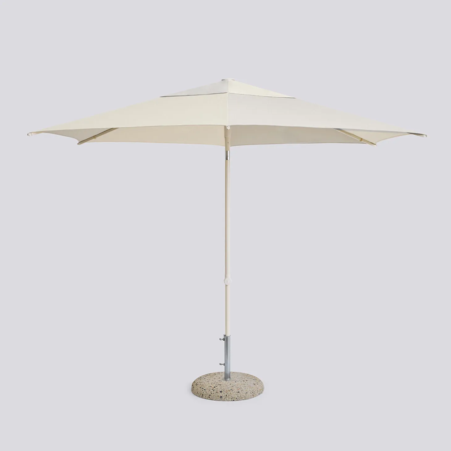 Hay - Terrazza Parasol - Hexagon - Hvid/Grå