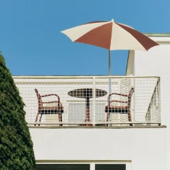 Hay - Terrazza Parasol - Square - Hvid/grå