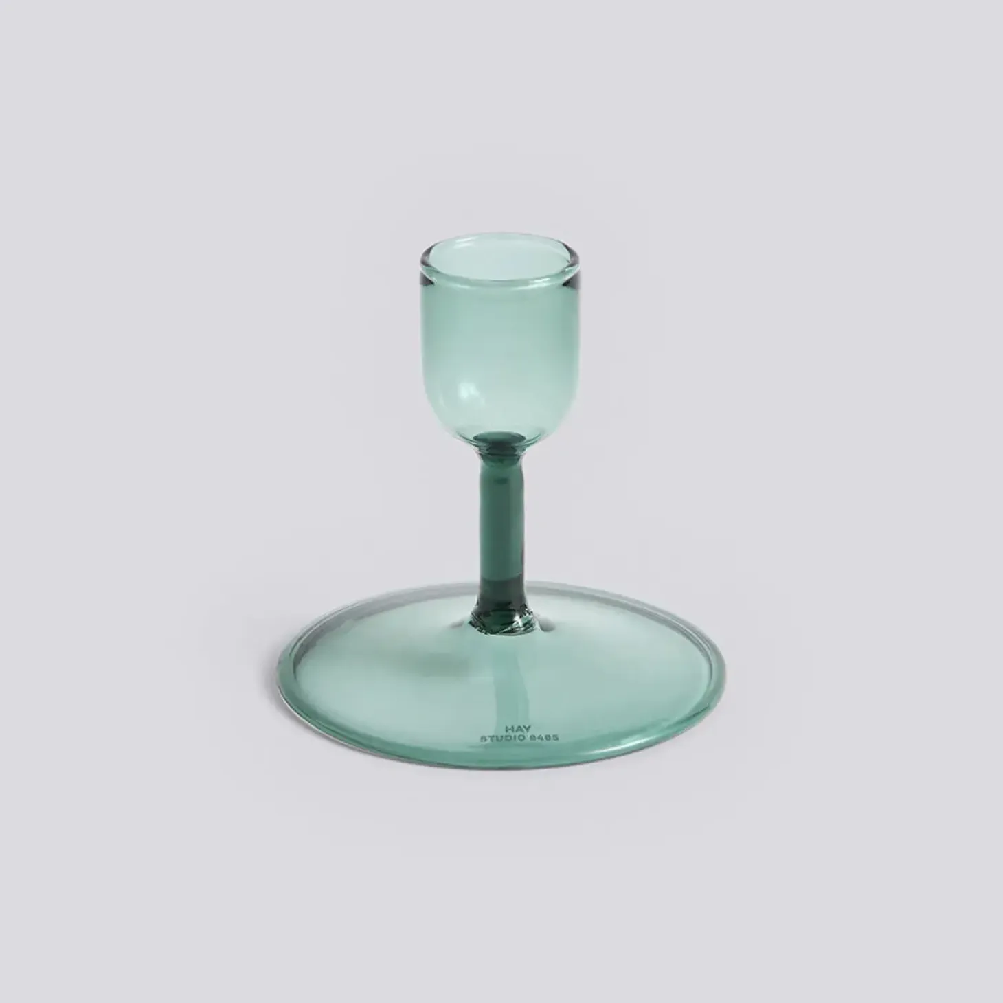 Hay - Tiny Candleholder - Straight - Aqua