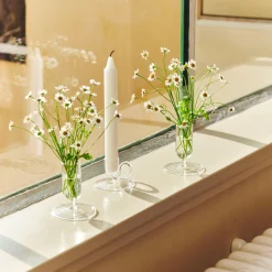 Hay - Tiny Candleholder - Straight - Aqua
