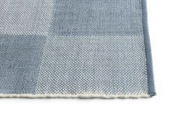 HAY - Tæppe Check Rug - Light Blue S/Lyseblå - 170 x 240 cm
