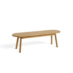 HAY - Triangle Leg Bench - Eg med vandbaseret lak - L150