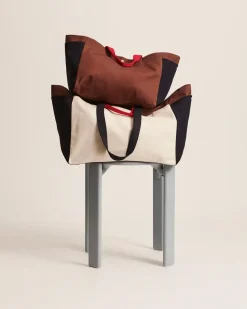 Hay - Weekend Bag (Organic) - Medium - Cream Multi - Cream multi - 669