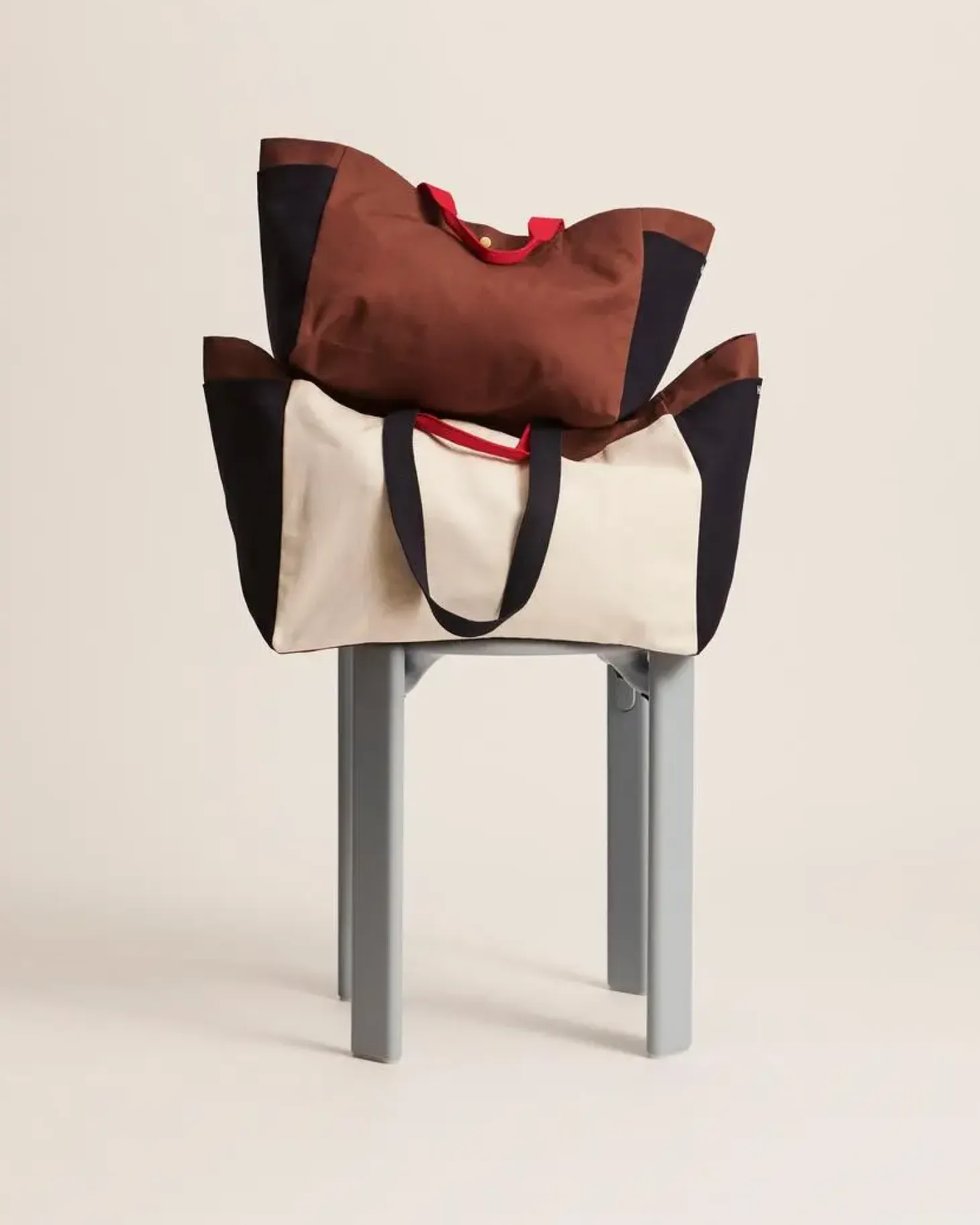 Hay - Weekend Bag (Organic) - Medium - Cream Multi - Cream multi - 669