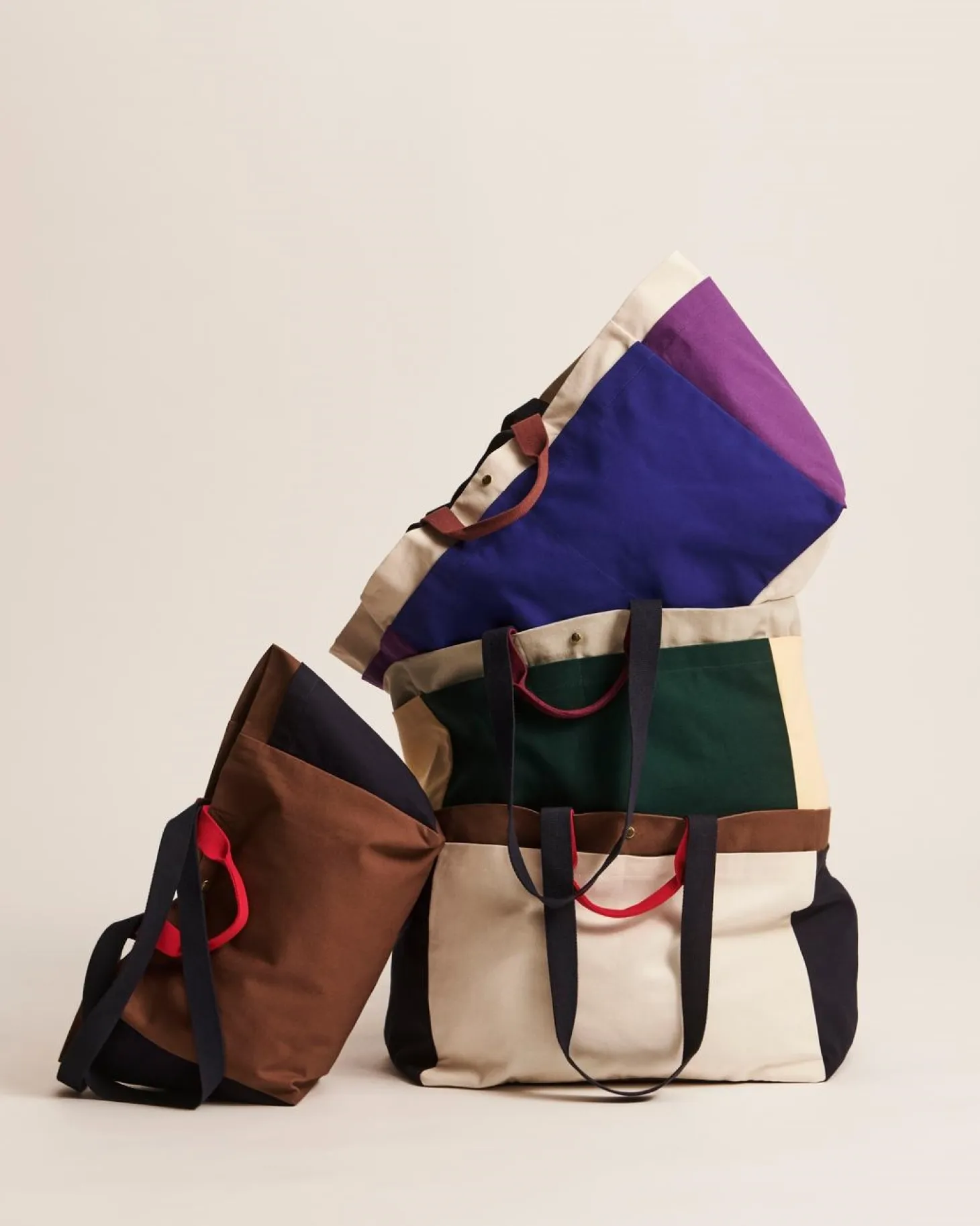 Hay - Weekend Bag (Organic) - Small - Electric Blue Multi - Electric blue multi - 499