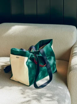 Hay - Weekend Bag (Organic) - Medium - Dark Green Multi - Dark green multi - 669