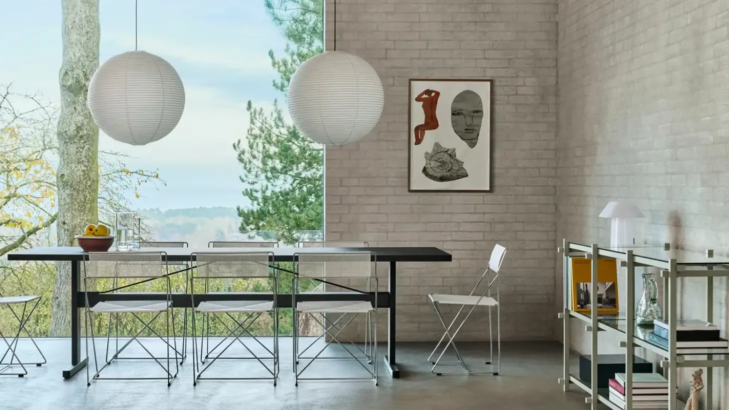Hay - Woody Shelving 2.0 Column Low - Klar Glas/Eg - 9 hylder