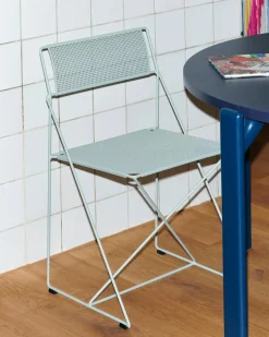 Hay - X-Line Chair - Chromed base Indoor - Pale linden