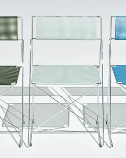 Hay - X-Line Chair - Chromed base Indoor - Pale linden