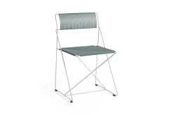 Hay - X-Line Chair - Havestol - Hot galvanised base - Moss