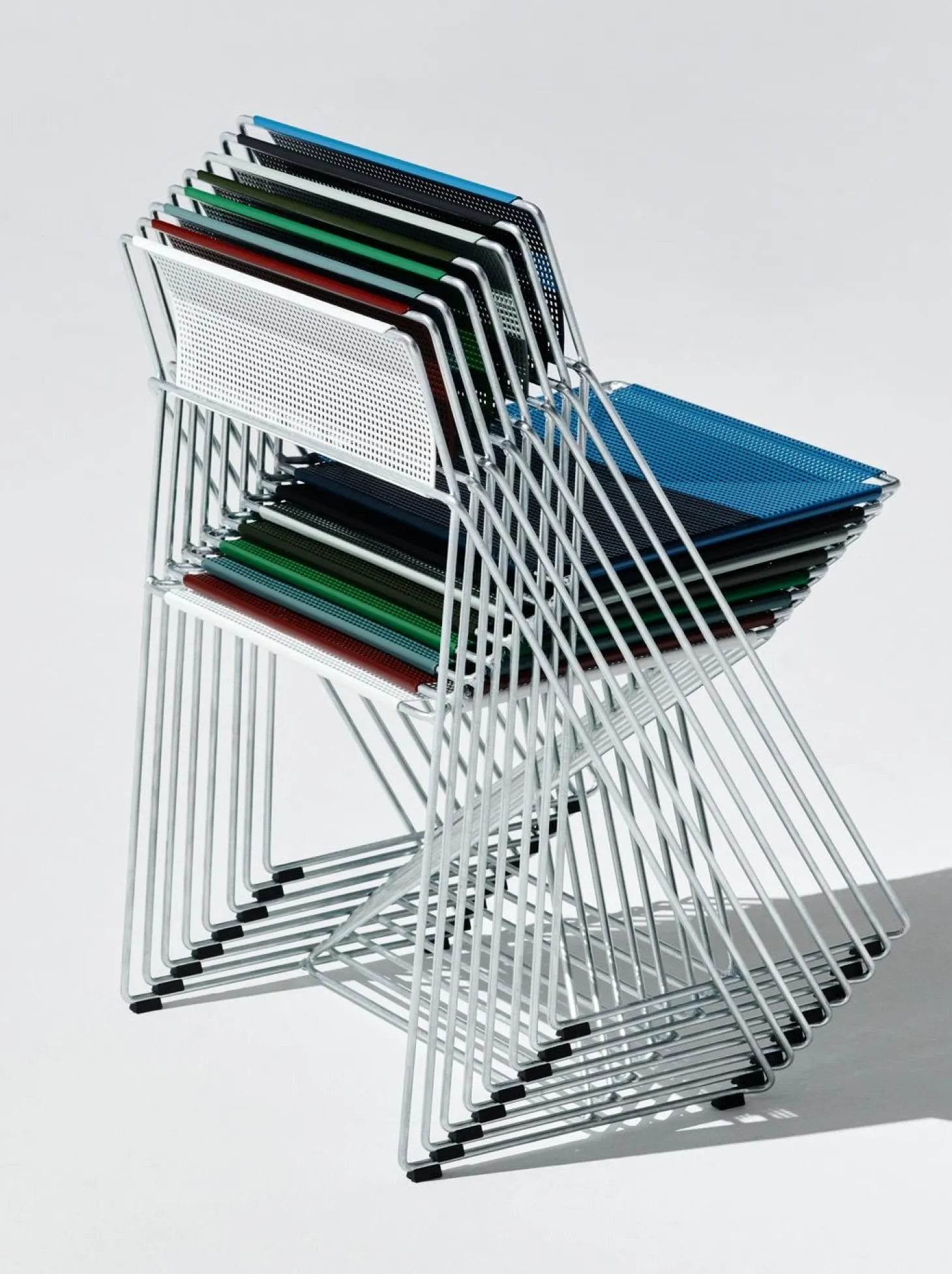 Hay - X-Line Chair - Havestol - Hot galvanised base - Moss