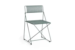 Hay - X-Line Chair - Havestol - Powder coated steel base - Moss