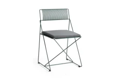 Hay - X-Line Chair - Havestol - Powder coated steel base - Moss