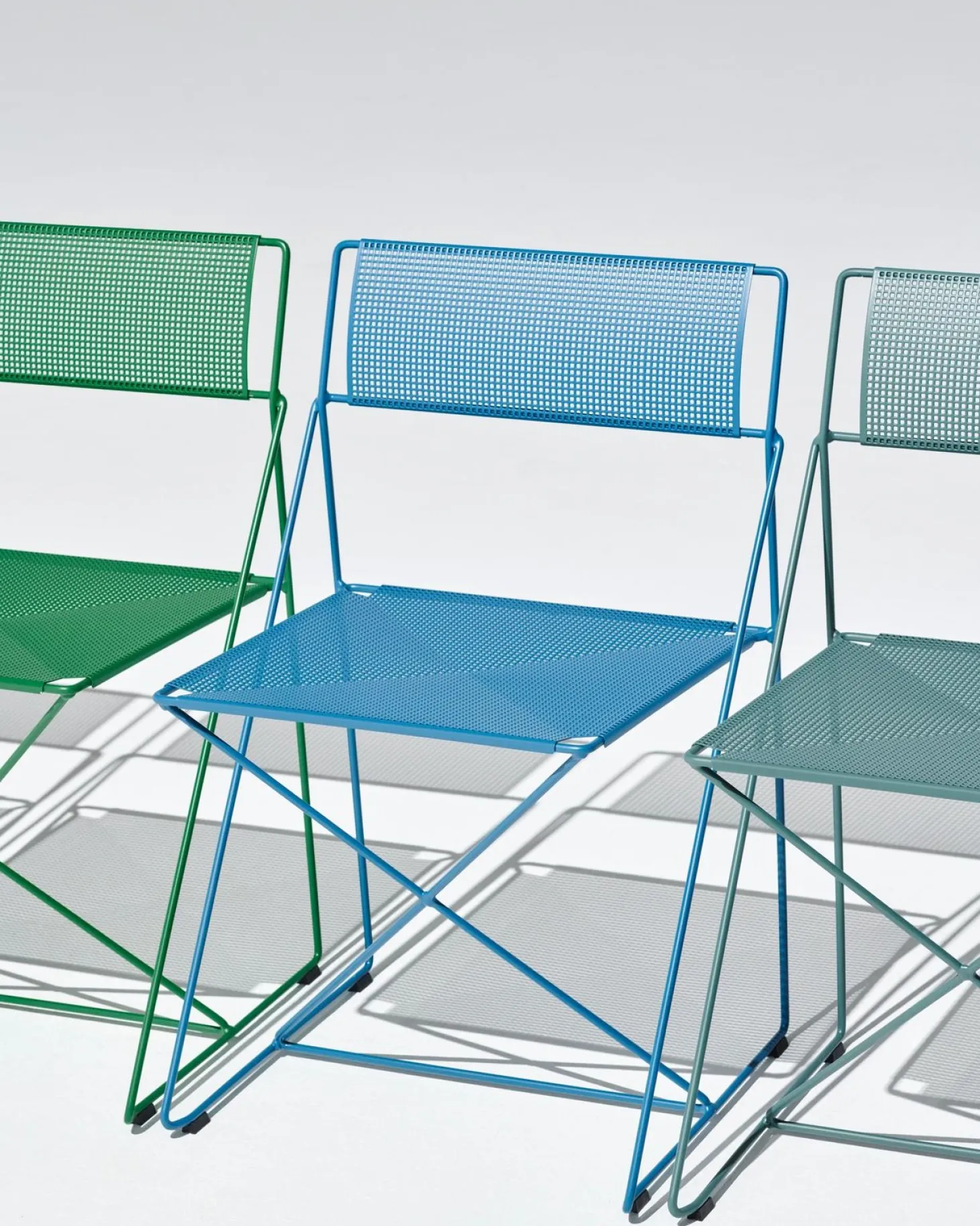 Hay - X-Line Chair - Spisebordsstol - Grøn / Grøn - Leek green