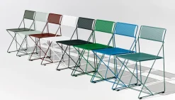Hay - X-Line Chair - Spisebordsstol - Grøn / Grøn - Leek green