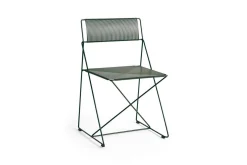 Hay - X-Line Chair Autumn green powder coated steel base - Autumn green