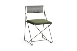 Hay - X-Line Chair Autumn green powder coated steel base - Autumn green