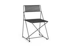 Hay - X-Line Chair Black powder coated steel base - Black