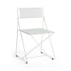 Hay - X-Line Chair Chalk white powder coated steel base - Chalk white - hvid sæde og ben