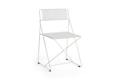 Hay - X-Line Chair Chalk white powder coated steel base - Chalk white - hvid sæde og ben