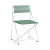Hay - X-Line Chair Chromed base Indoor - Leek green