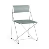 Hay - X-Line Chair Chromed base Indoor - Moss