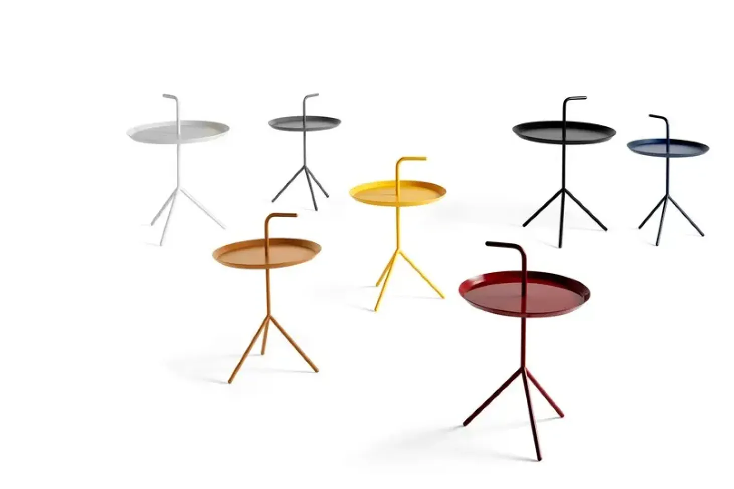 Hay bord - DLM bord - CHERRY RED HIGH GLOSS - rød