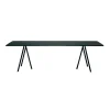 Hay bord - Loop Stand Bord - Sort - 160 cm med supportbar