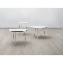 Hay bord - Loop stand round table hvid Ø 120 cm - rundt bord