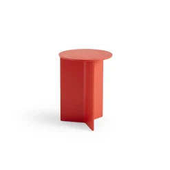 Hay bord - Slit table Wood - High Candy red
