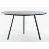 Hay bord rundt - Loop stand sort Ø 120 cm - sort