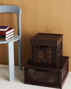 HAY Colour Crate - Cube - Bordeaux