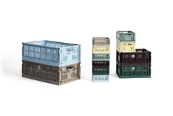 HAY Colour Crate - Medium Square - Light yellow