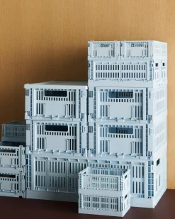 HAY Colour Crate - Medium - Soft blue