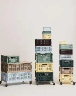 HAY Colour Crate - Medium - Soft blue