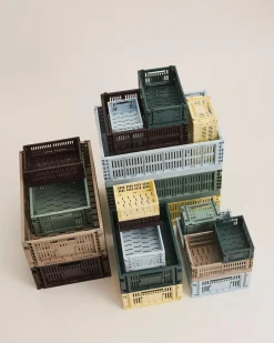 HAY Colour Crate - Medium - Sage green