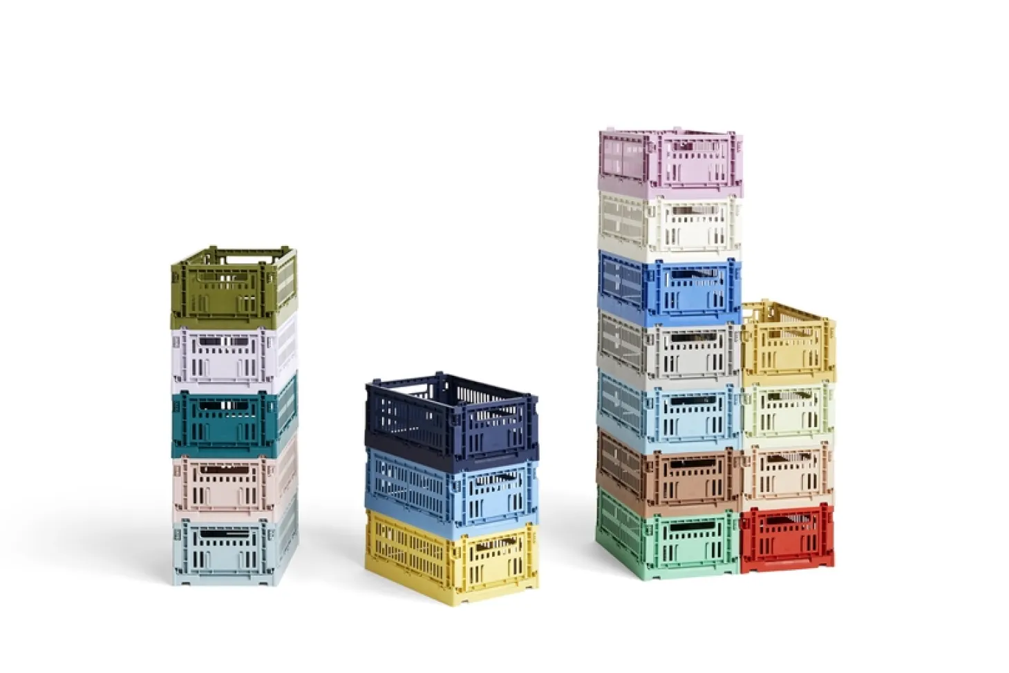 HAY Colour Crate - Small - Warm grey