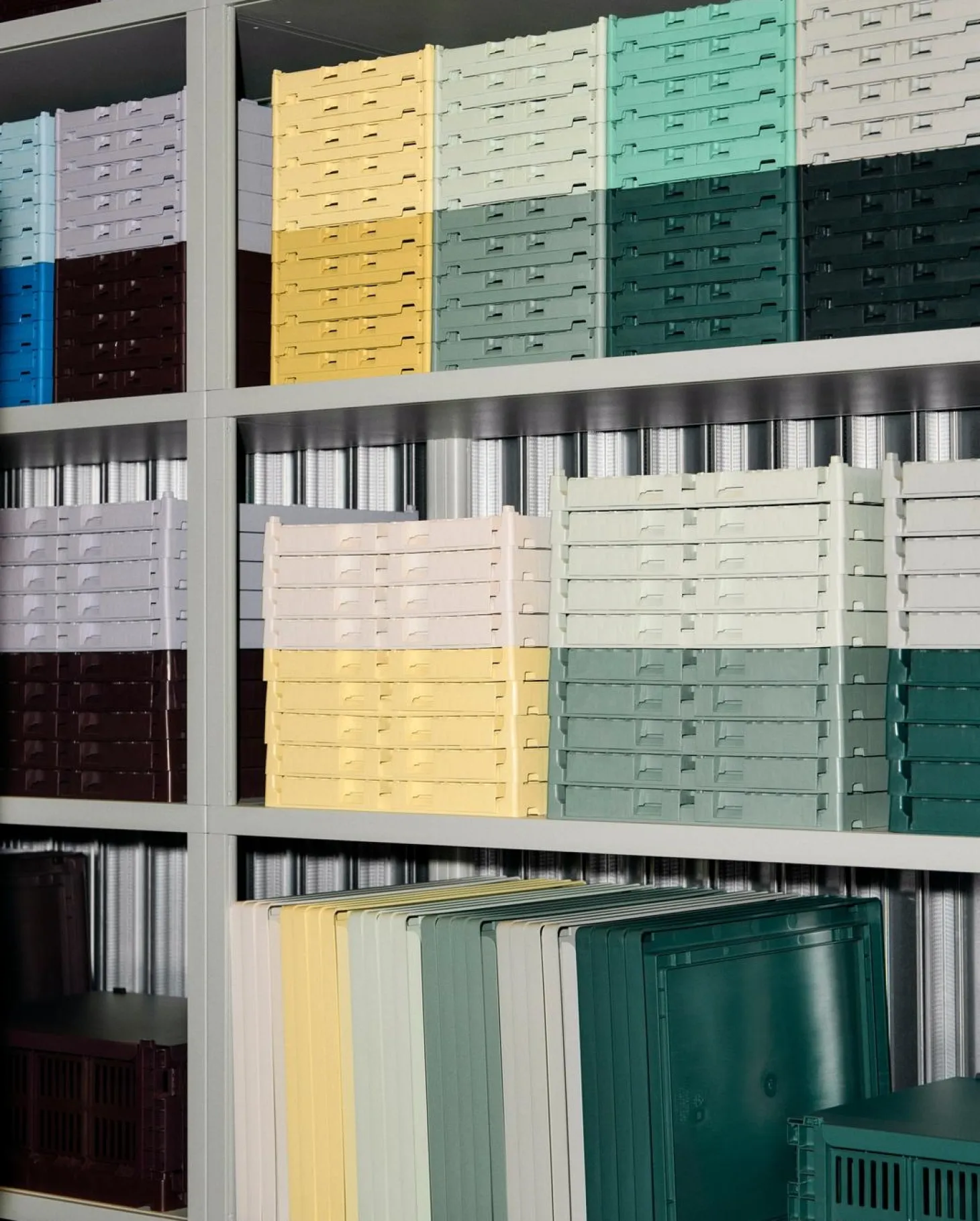 HAY Colour Crate - Small - Dark green