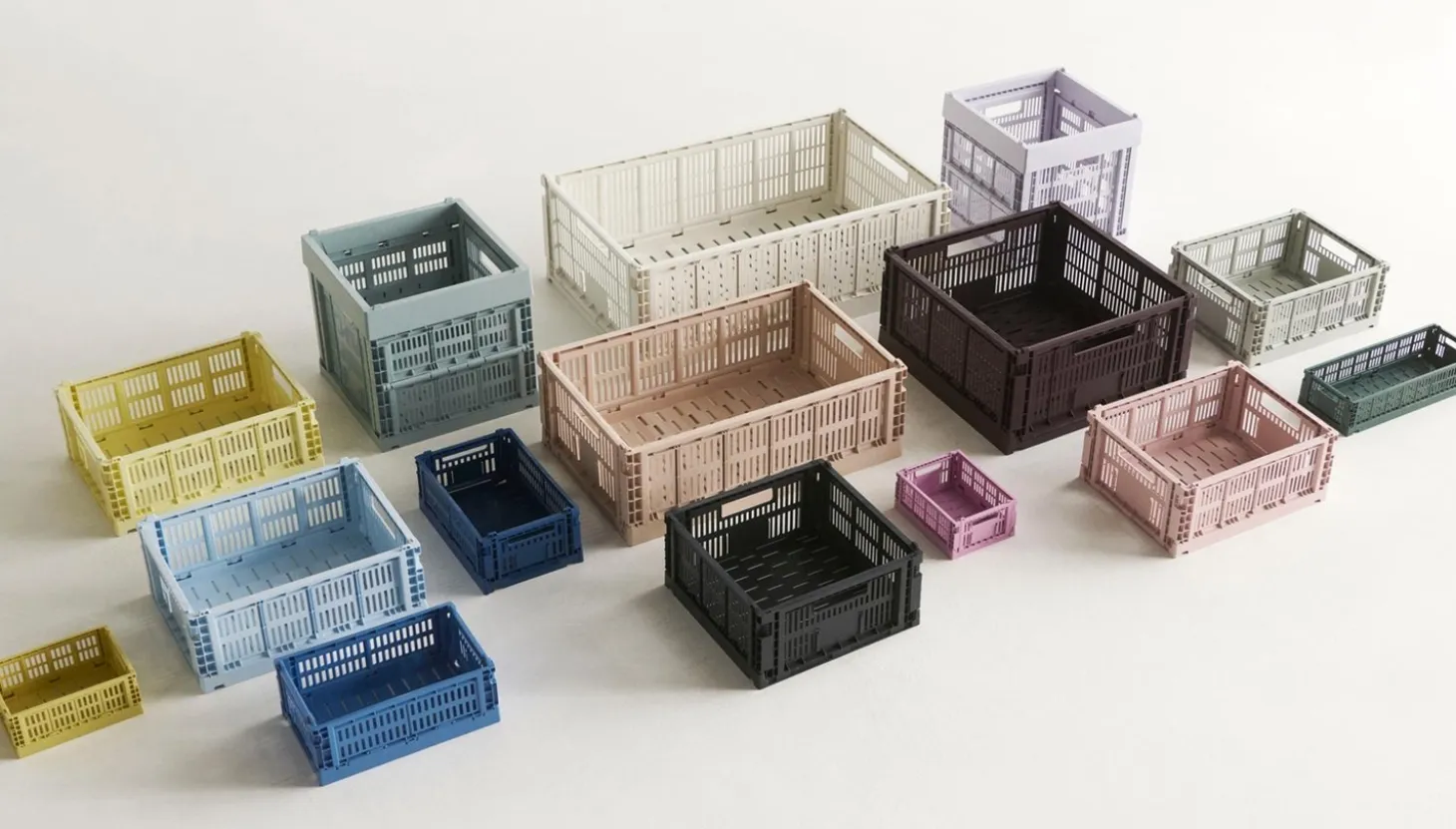 HAY Colour Crate - Small - Dark green