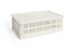 HAY Colour Crate Lid Plastic - Large - Off-white